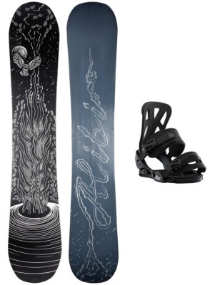 Alibi Snowboards Soulfire 140   Burton Smalls L 2021 Snowboard-Set bei ...